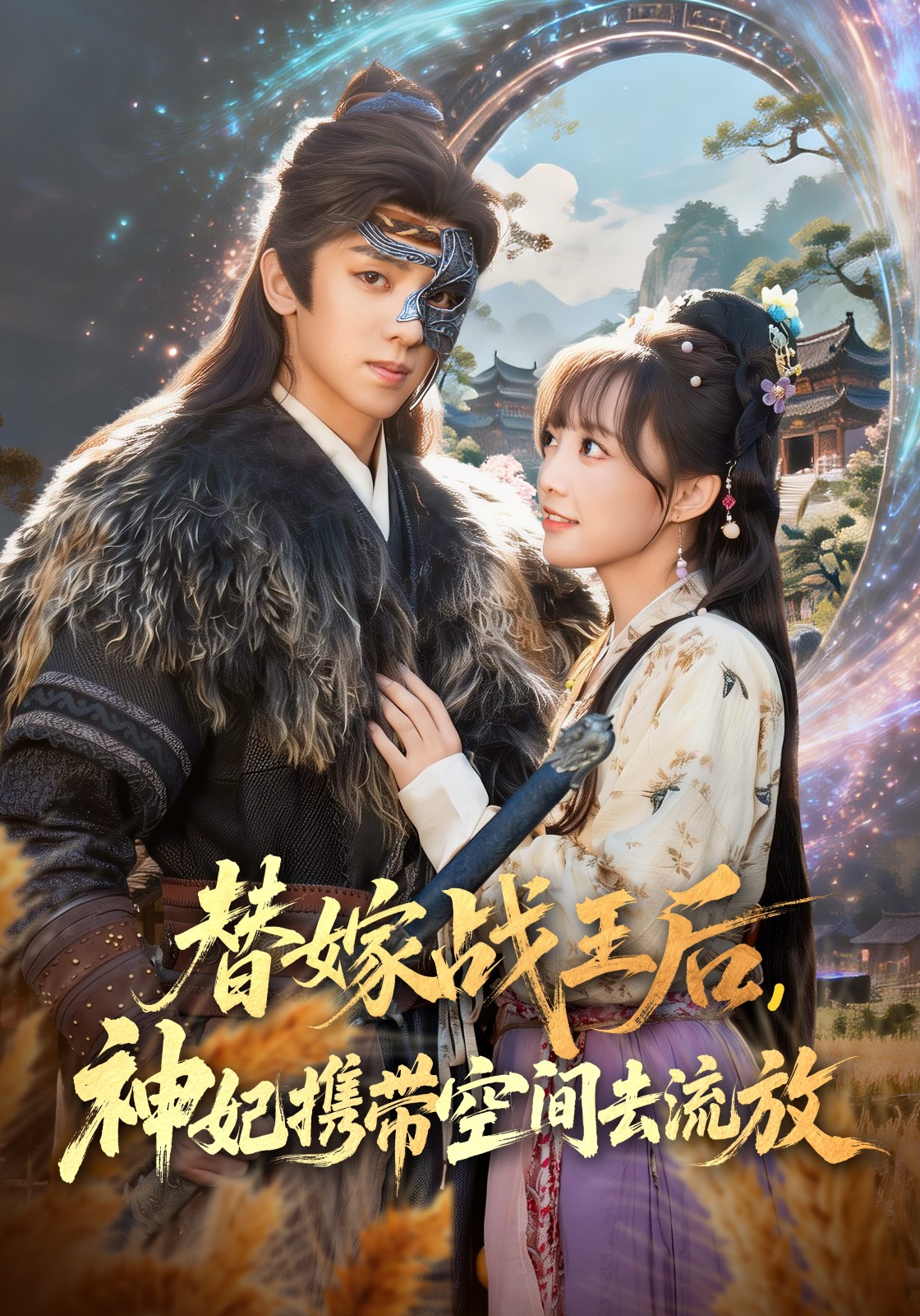 替嫁战王后，神妃携带空间去流放(全集)